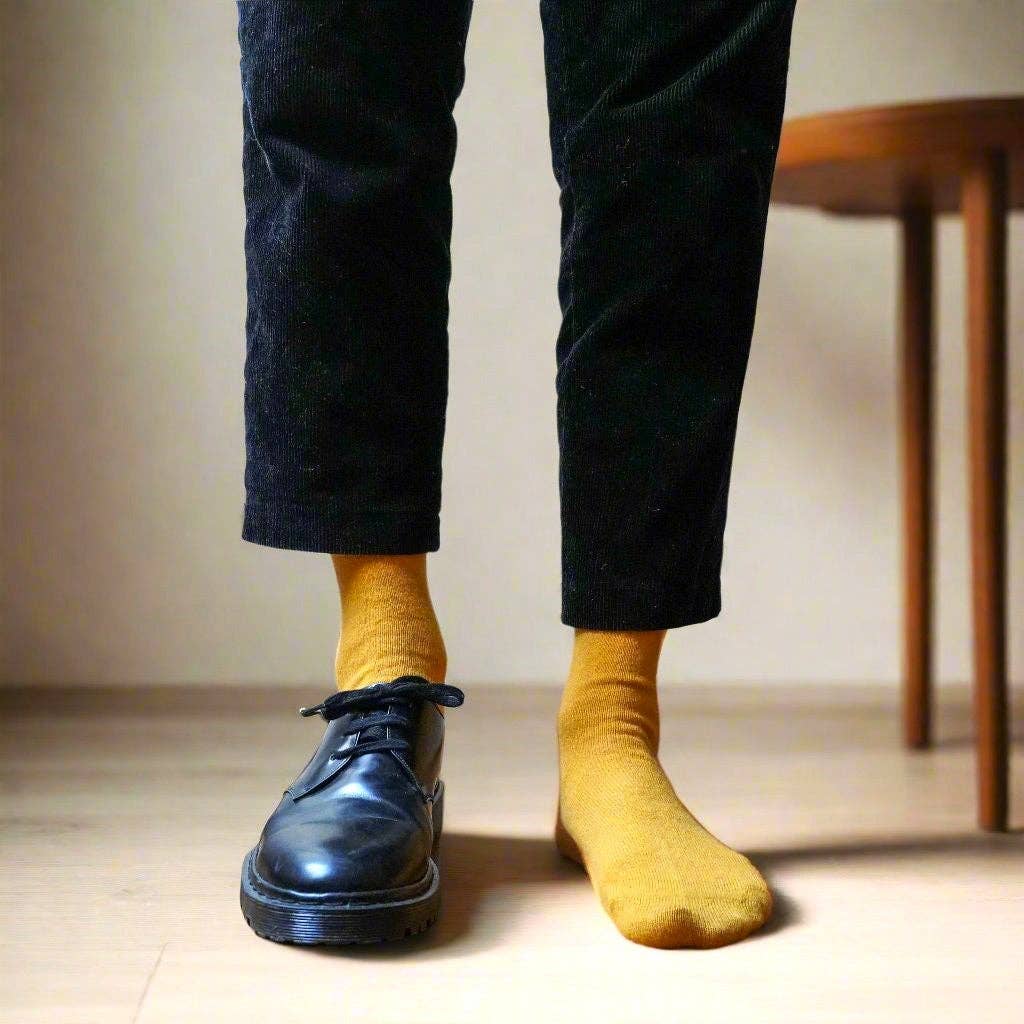 KLUE Merino wool socks | Mustard: 41-46 SHIPPING IN NOVEMBER
