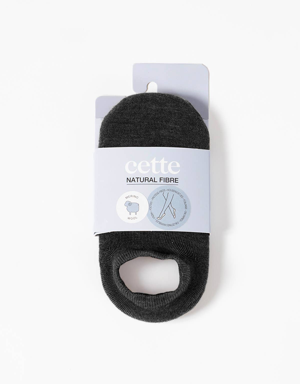 Merino liner socks, invisible, warm