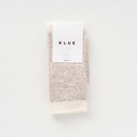 KLUE Merino wool socks sand SHIPPING IN NOVEMBER