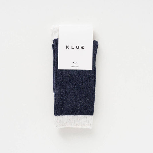 KLUE Merino wool socks | Navy and white: 36-40 SHIPPING IN NOVEMBER