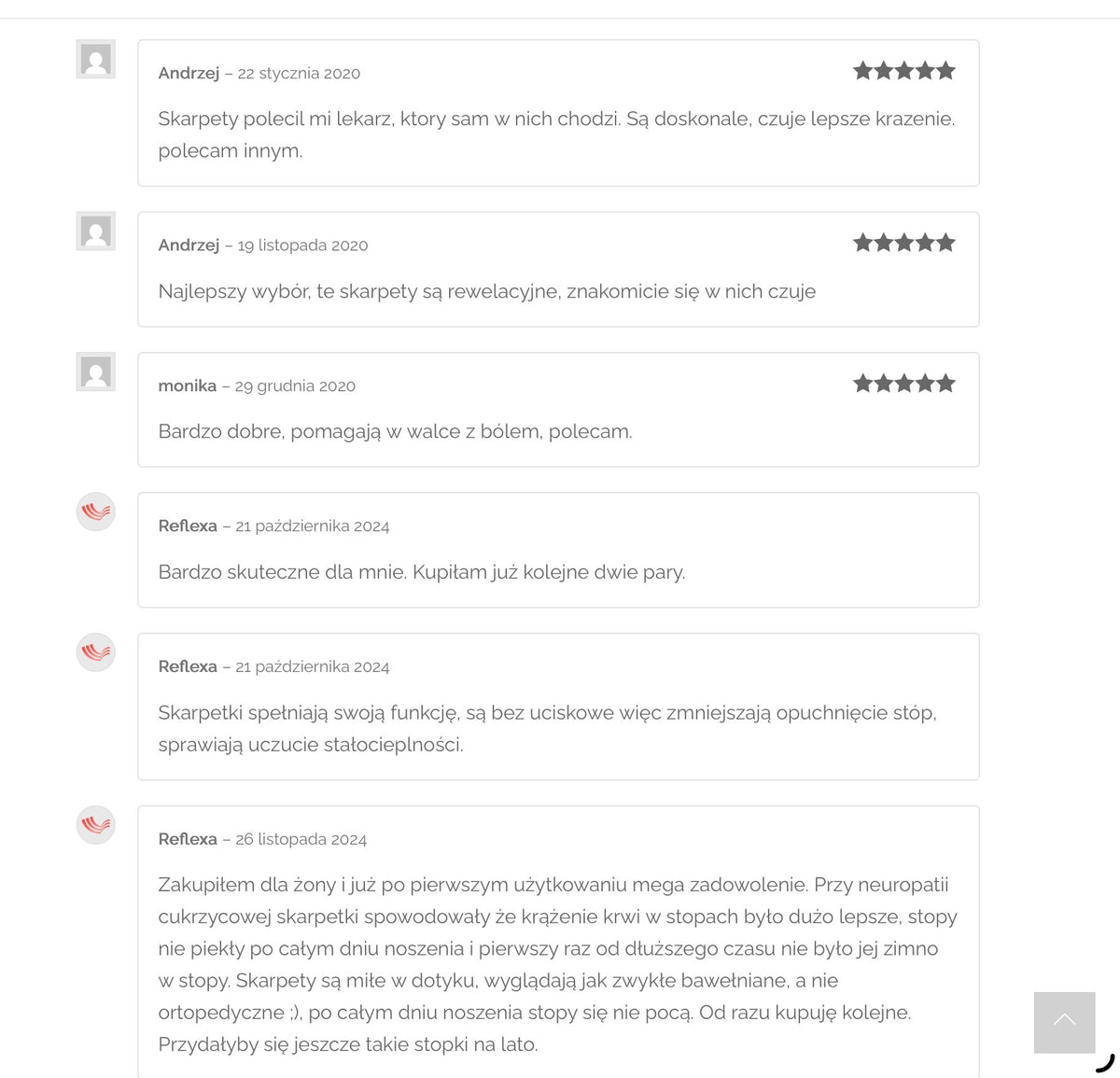 Bezuciskowe skarpetki CIENKIE Reflexa Quattroxy™
